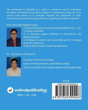 Working of Indian Parliament: Theory and Practice