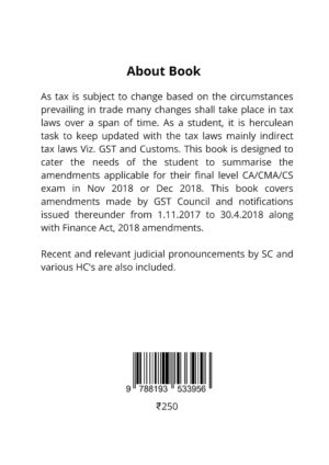 Ctrl + R - Amendment Module on GST & Customs