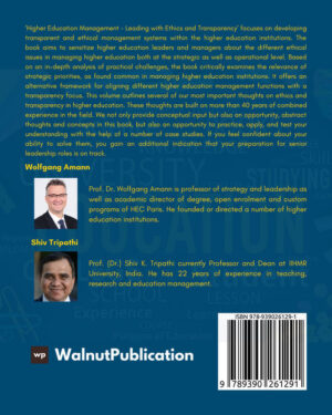 Higher Education Management: Leading with Ethics and Transparency
