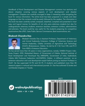 Hand book of Rural Development and Disaster Management
