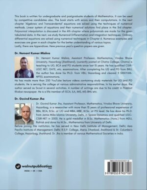 An Introduction to the Numerical Methods and Techniques