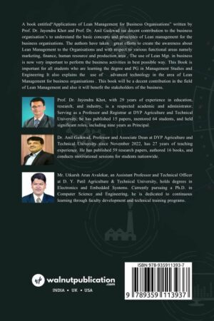 Applications of Lean Management for Business Organisations