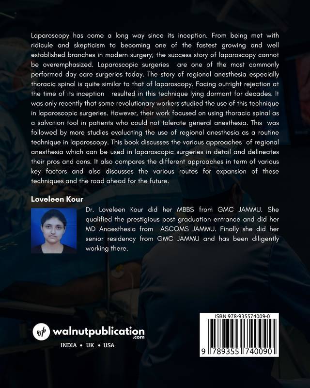 Advances in Anesthesia for Laparoscopic Surgeries-Regional Anesthesia and the Road Ahead - Image 2