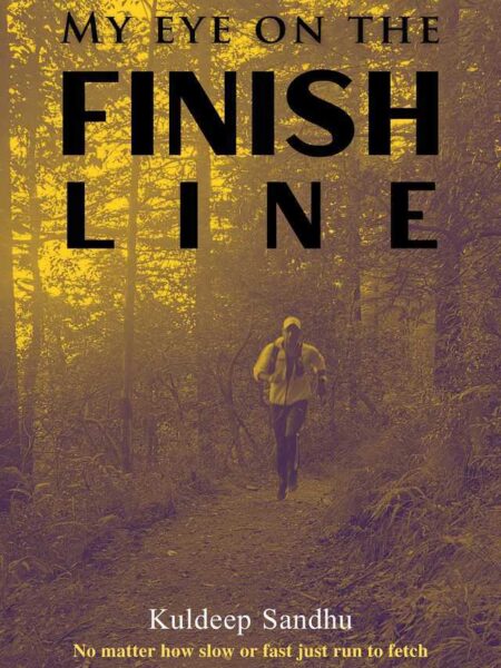 My eye on the finish line