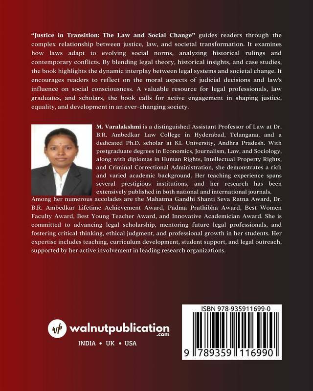 Justice in Transition: The Law and Social Change - Image 2