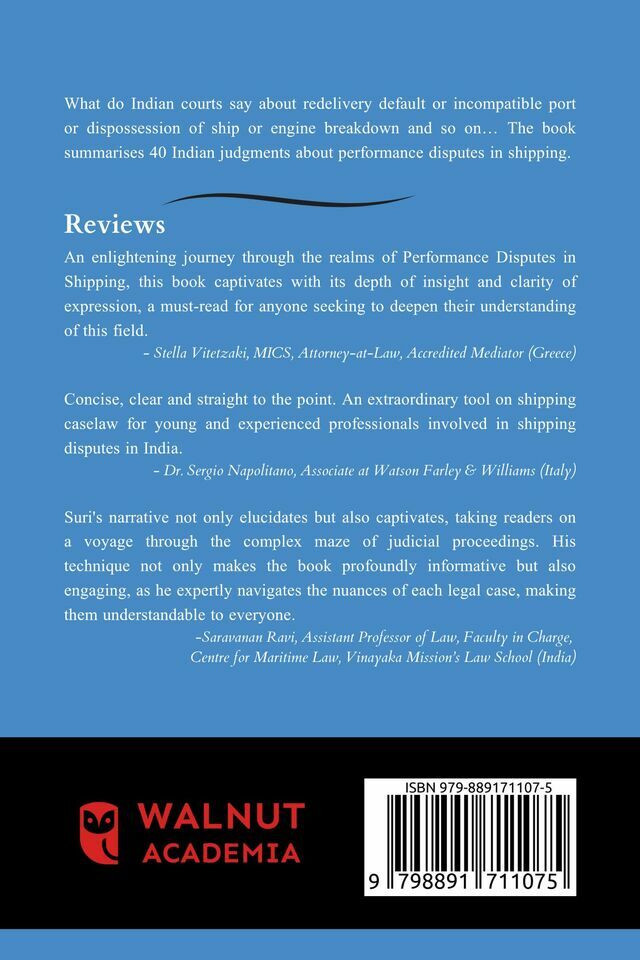 Performance Disputes in Shipping - A Collection of Case Notes from India - Image 2