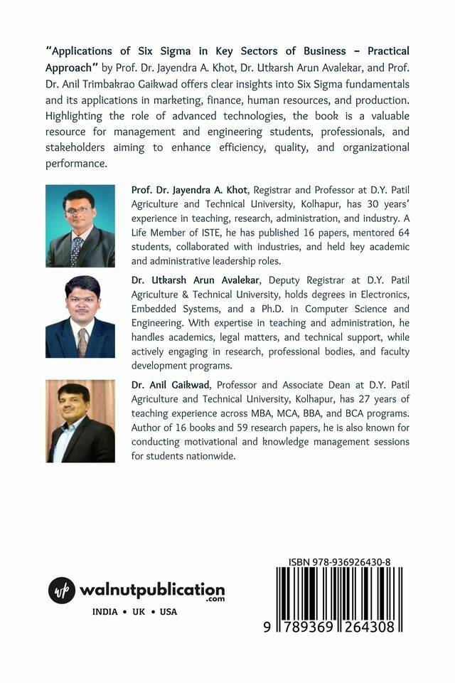 Applications of Six Sigma in Key Sectors of Business - Practical Approach - Image 2